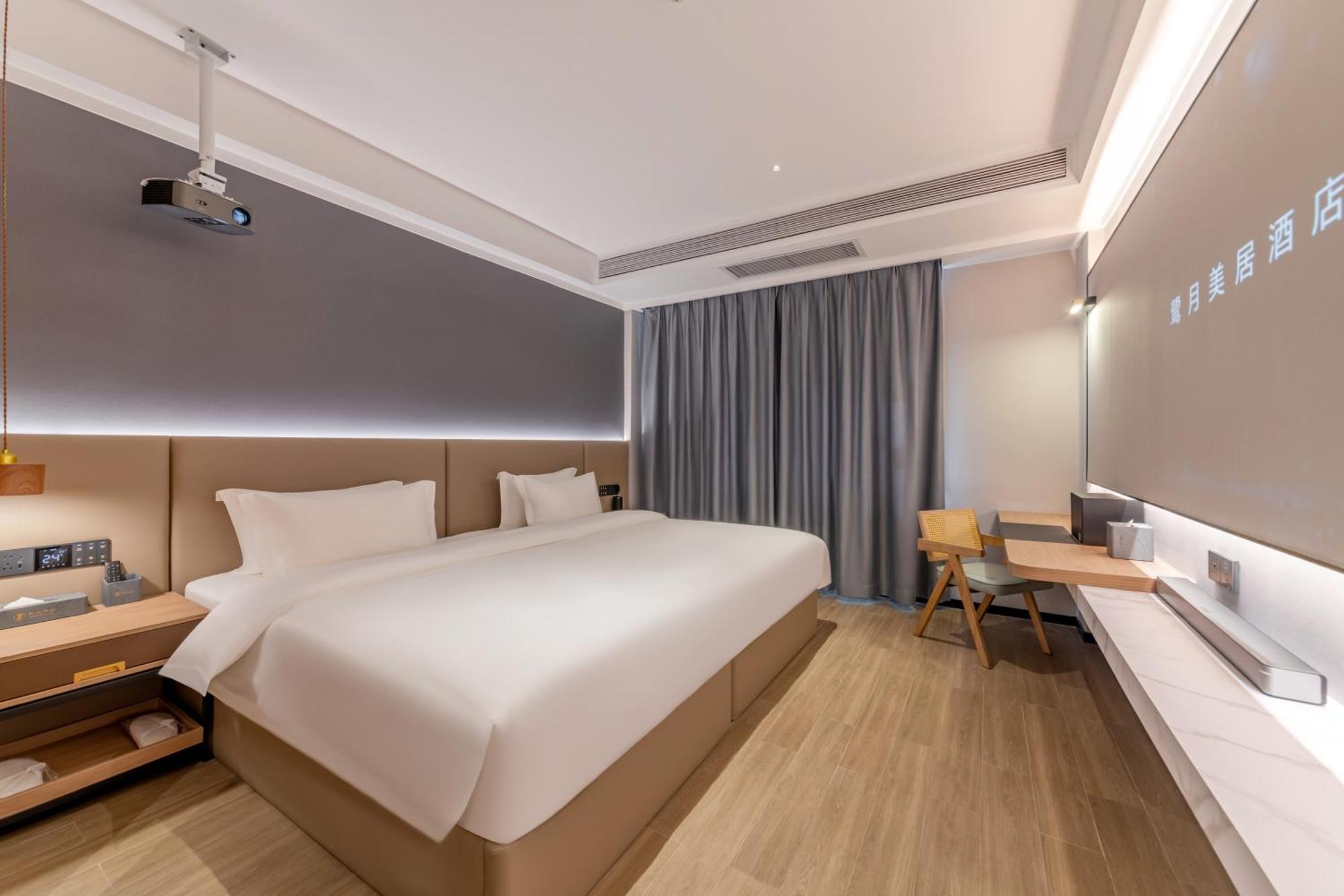 Luyue Hotel Movie Hotel Huaqiangbei Convention And Exhibition Center Branch Thẩm Quyến Ngoại thất bức ảnh