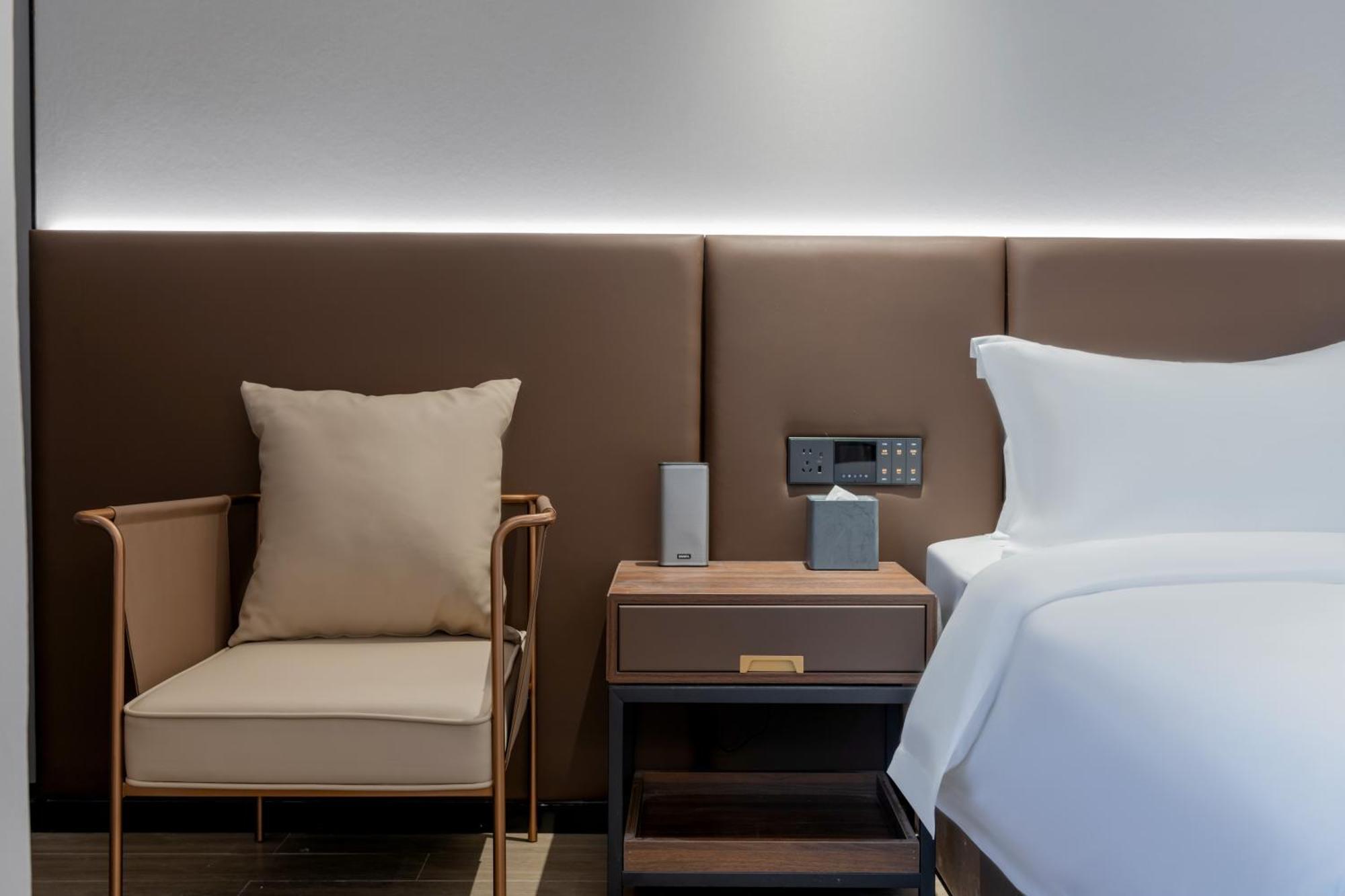 Luyue Hotel Movie Hotel Huaqiangbei Convention And Exhibition Center Branch Thẩm Quyến Ngoại thất bức ảnh