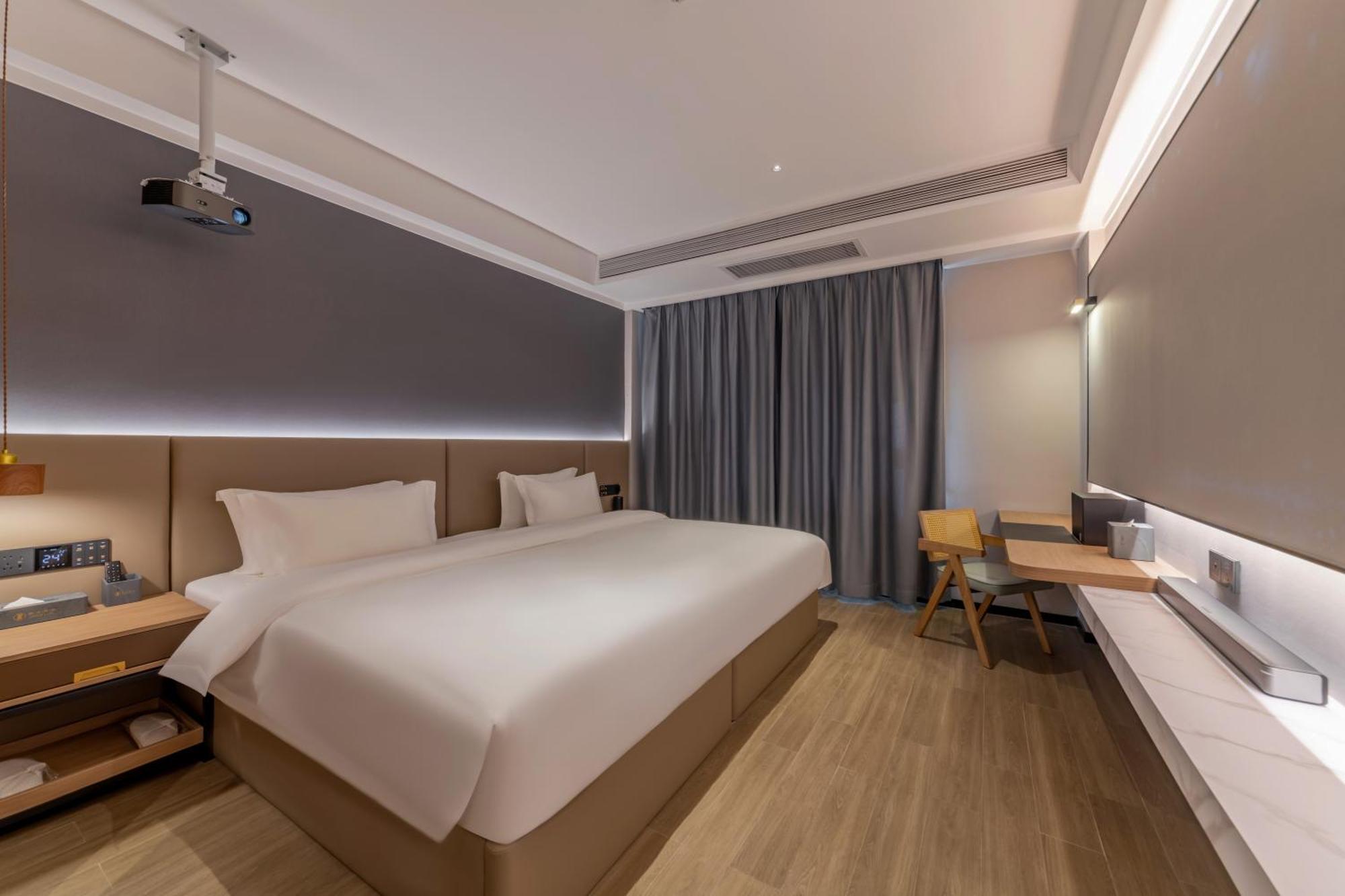 Luyue Hotel Movie Hotel Huaqiangbei Convention And Exhibition Center Branch Thẩm Quyến Ngoại thất bức ảnh
