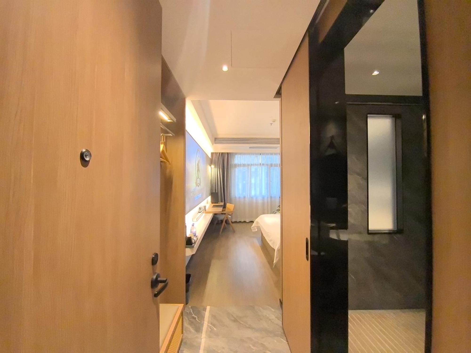 Luyue Hotel Movie Hotel Huaqiangbei Convention And Exhibition Center Branch Thẩm Quyến Ngoại thất bức ảnh