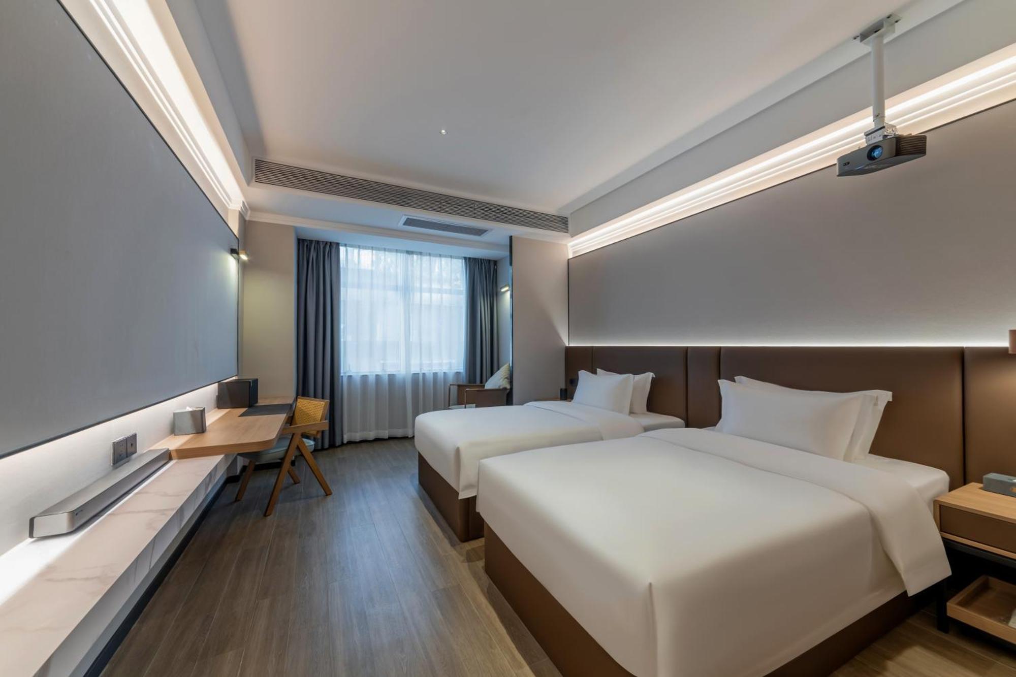 Luyue Hotel Movie Hotel Huaqiangbei Convention And Exhibition Center Branch Thẩm Quyến Ngoại thất bức ảnh