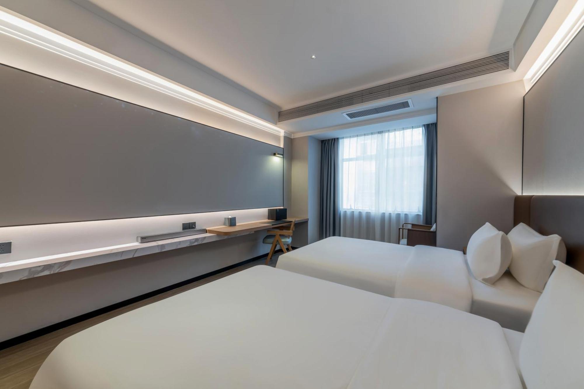Luyue Hotel Movie Hotel Huaqiangbei Convention And Exhibition Center Branch Thẩm Quyến Ngoại thất bức ảnh