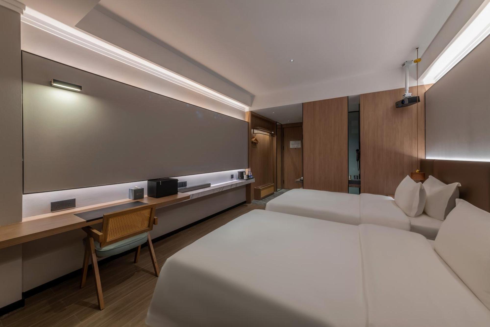 Luyue Hotel Movie Hotel Huaqiangbei Convention And Exhibition Center Branch Thẩm Quyến Ngoại thất bức ảnh