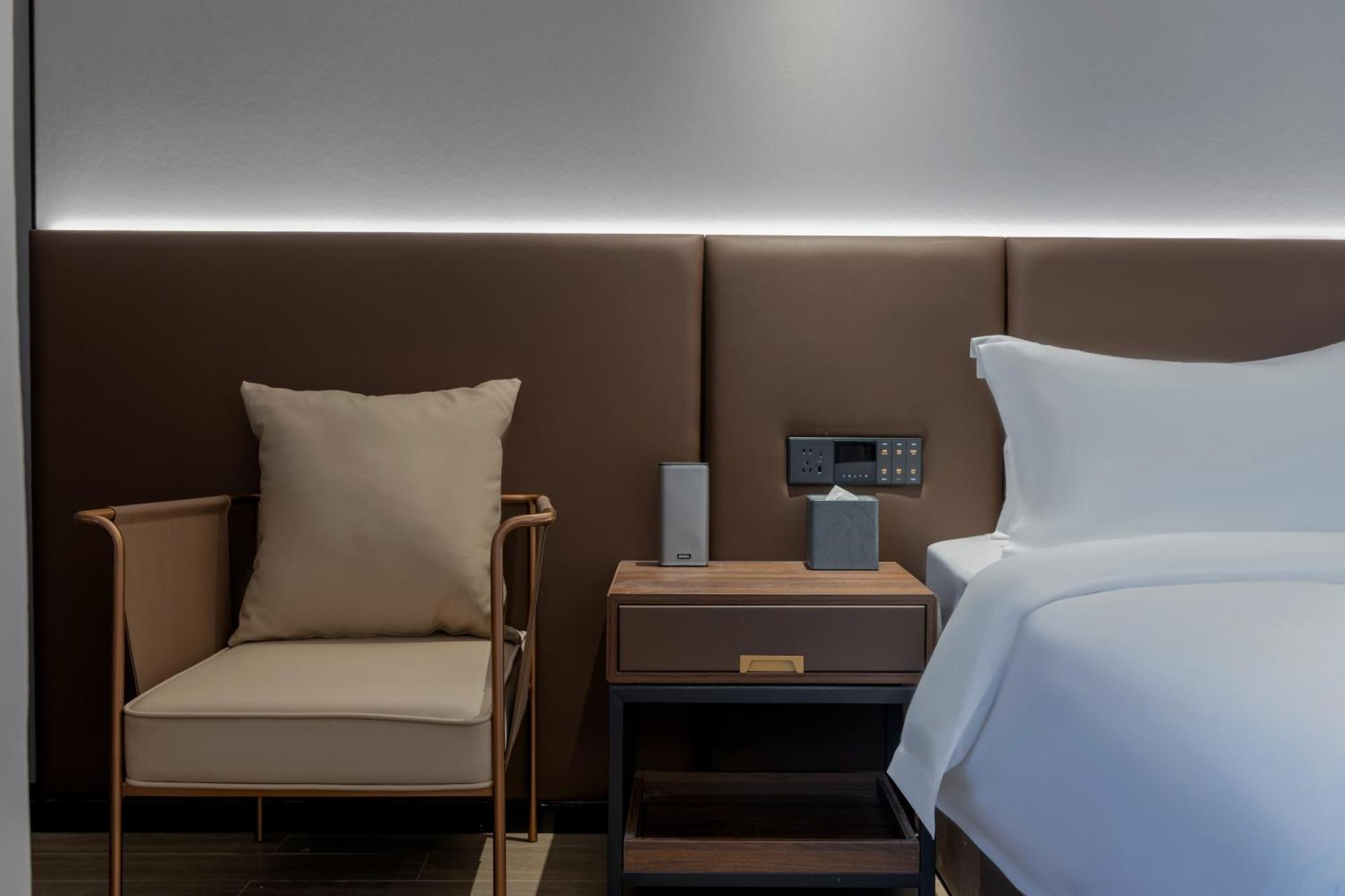 Luyue Hotel Movie Hotel Huaqiangbei Convention And Exhibition Center Branch Thẩm Quyến Ngoại thất bức ảnh
