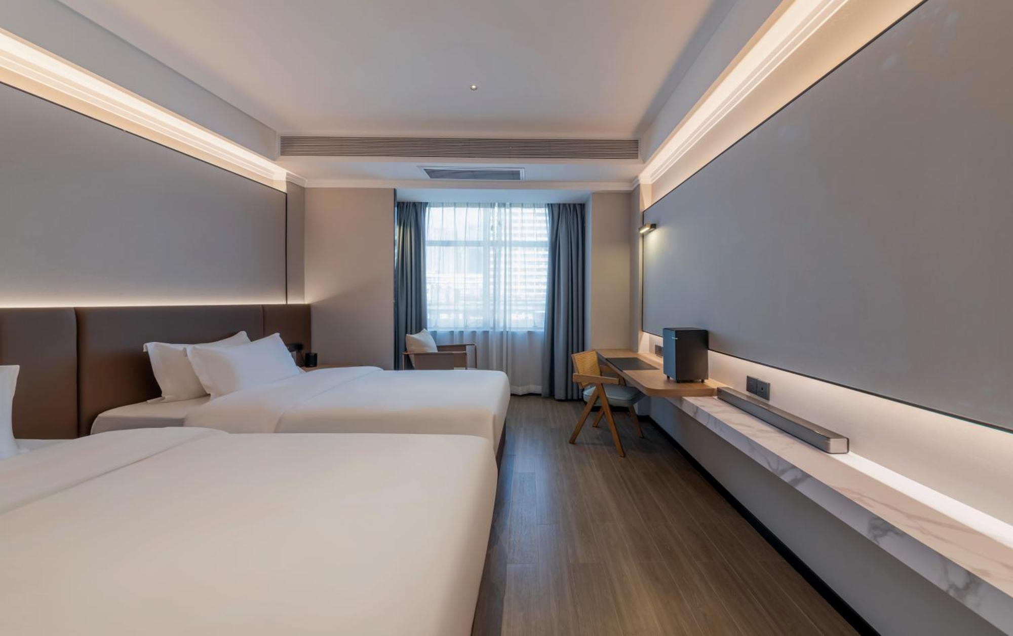 Luyue Hotel Movie Hotel Huaqiangbei Convention And Exhibition Center Branch Thẩm Quyến Ngoại thất bức ảnh