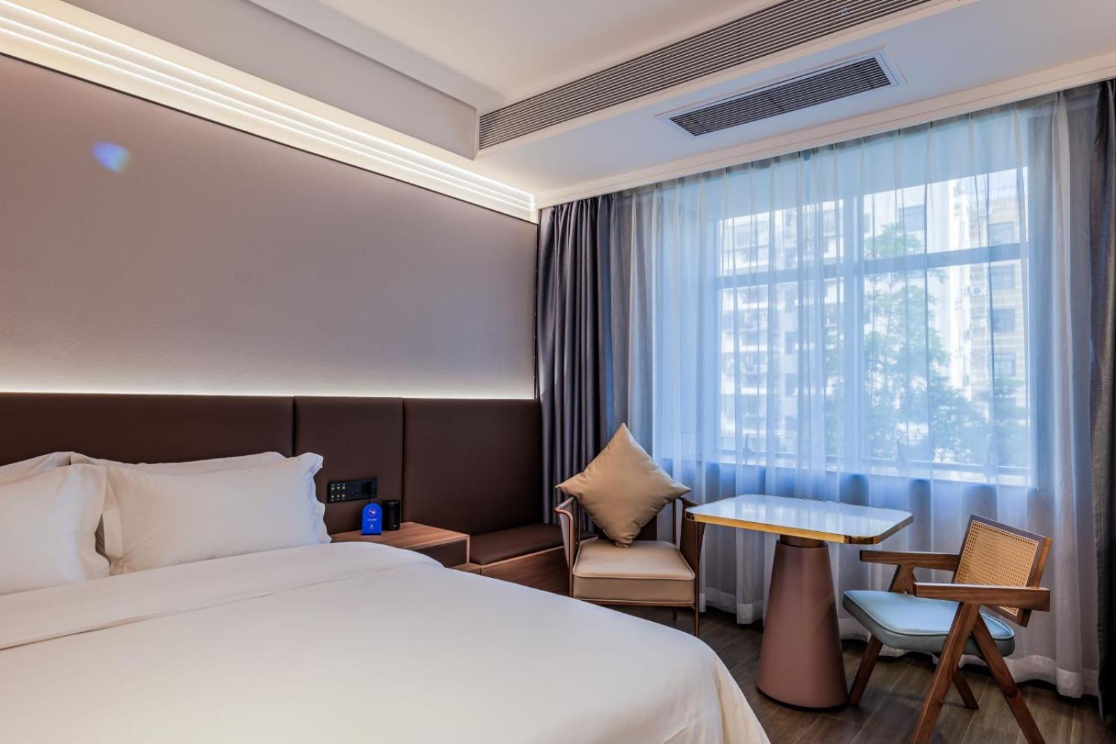 Luyue Hotel Movie Hotel Huaqiangbei Convention And Exhibition Center Branch Thẩm Quyến Ngoại thất bức ảnh
