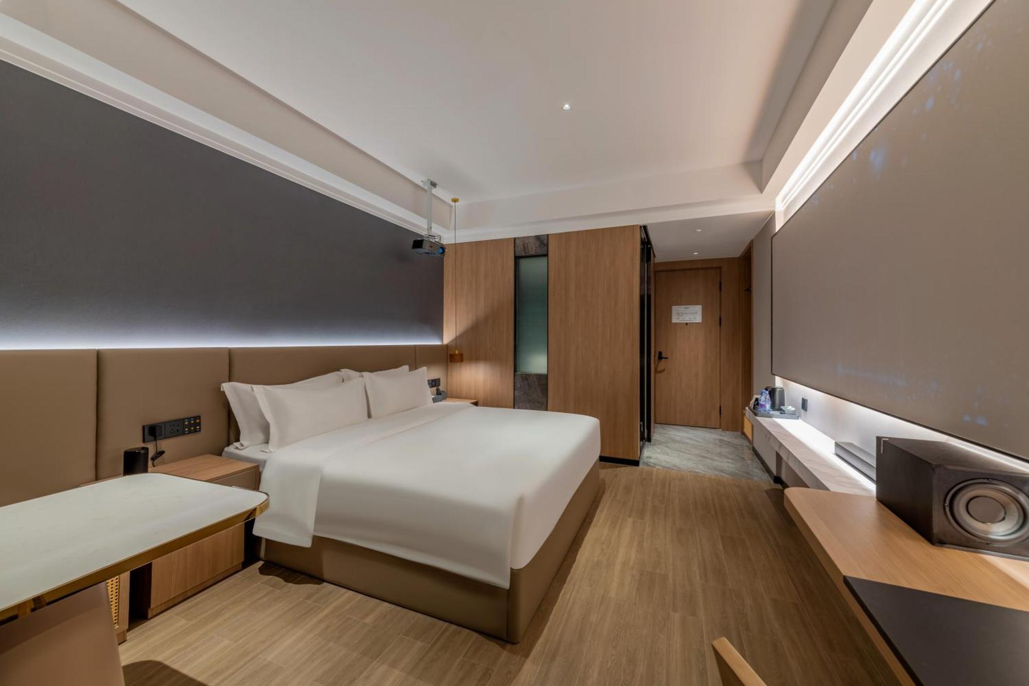 Luyue Hotel Movie Hotel Huaqiangbei Convention And Exhibition Center Branch Thẩm Quyến Ngoại thất bức ảnh