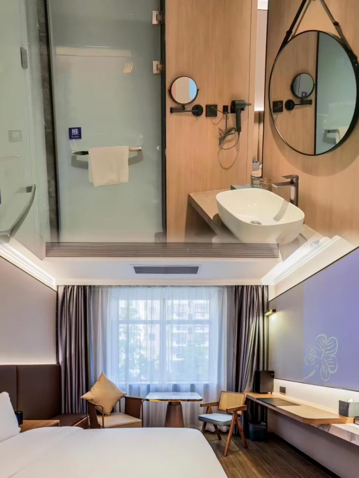 Luyue Hotel Movie Hotel Huaqiangbei Convention And Exhibition Center Branch Thẩm Quyến Ngoại thất bức ảnh