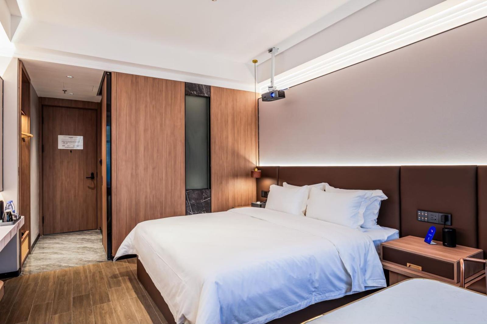 Luyue Hotel Movie Hotel Huaqiangbei Convention And Exhibition Center Branch Thẩm Quyến Ngoại thất bức ảnh