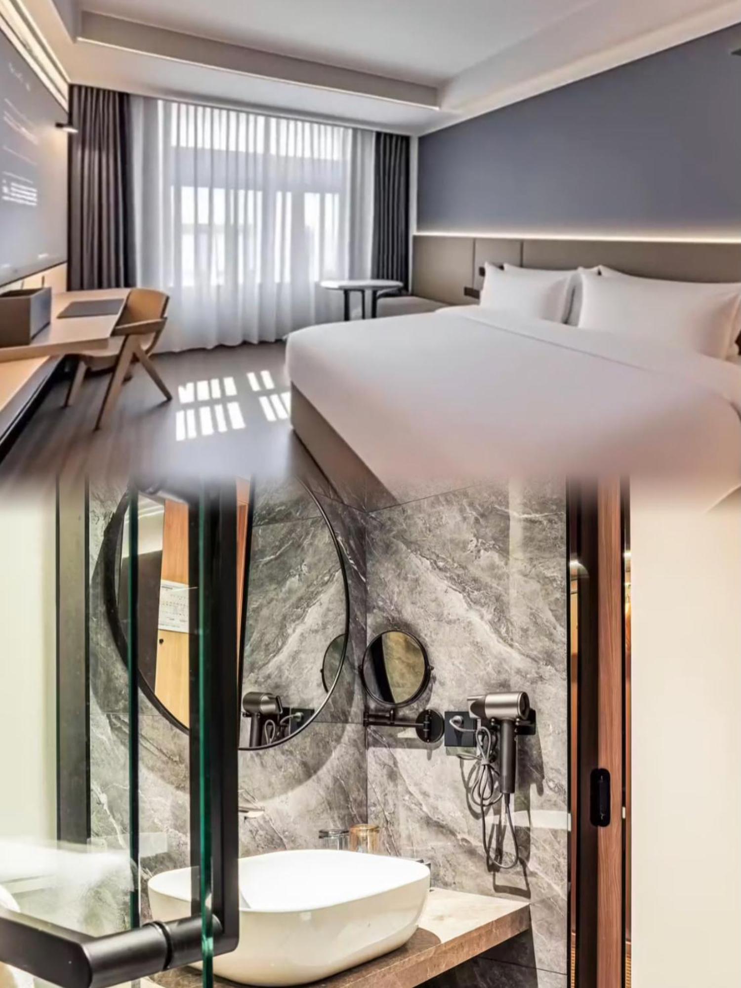 Luyue Hotel Movie Hotel Huaqiangbei Convention And Exhibition Center Branch Thẩm Quyến Ngoại thất bức ảnh